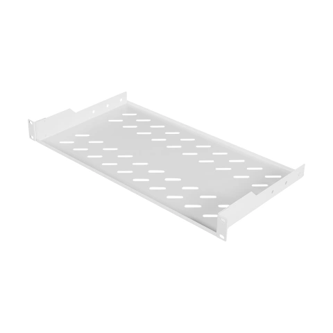 Tavă fixă, 1U, sarcină 30 Kg, D=200mm, fixare în 2 puncte