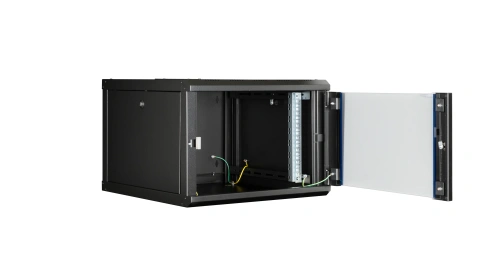 Dulap de perete DTW, 7U H=423 x W=600 x D=600, 19", negru