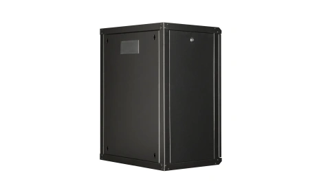 Dulap de perete DTW, 16U H=824 x W=600 x D=450, 19", negru_1