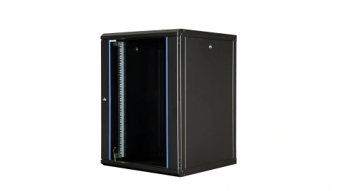 Dulap de perete DTW, 16U H=824 x W=600 x D=600, 19", negru