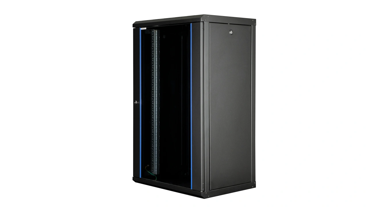 Dulap de perete DTW, 20U H=1001 x W=600 x D=450, 19", negru