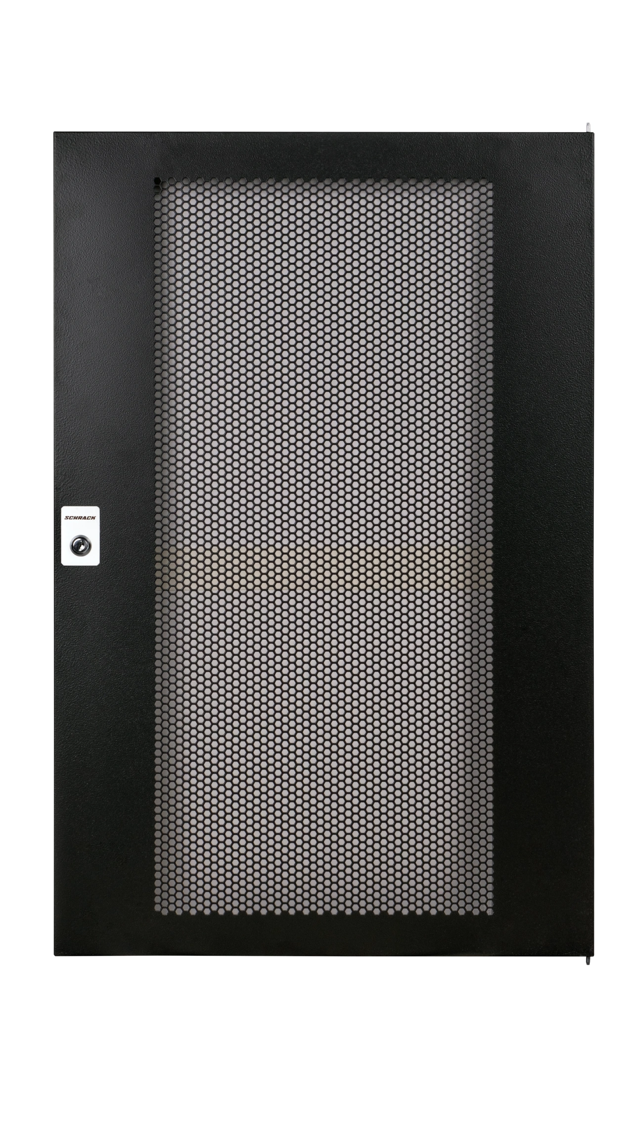 Ușă metal perf. pentru DTWB 20U, W=600, RAL9005, negru