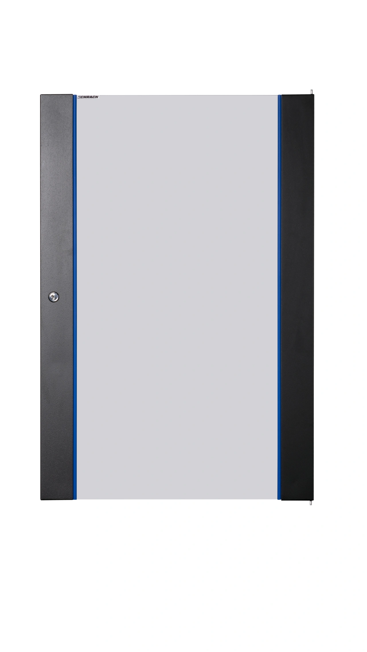 Ușă sticlă pentru DTWB 20U, W=600, RAL9005, negru