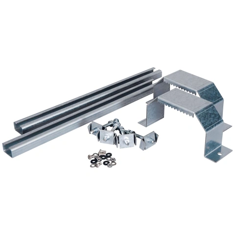 Set suport pt stalp cu diametru catarg 10-15 cm, zincat