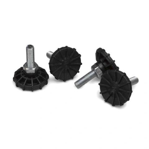 Set de nivel pentru dulapuri DT, 1 set= 4 picioare, M10