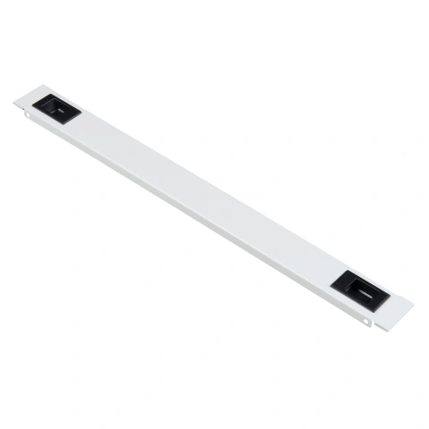 Panou orb 19", cu click, 1U, RAL7035