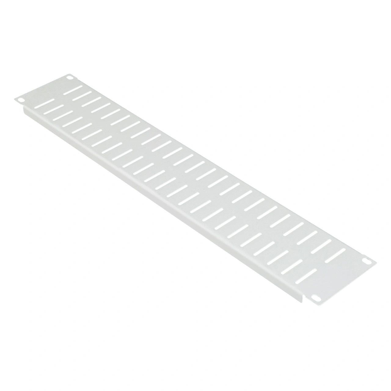 Panou orb 19", cu șurub, 2U, RAL7035, ventilat