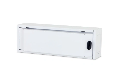 Cutie distribuţie DW4, 1 rând , 22 module , RAL9003