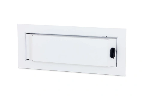 Cutie distribuţie DW4, 1 rând , 22 module , RAL9003_4
