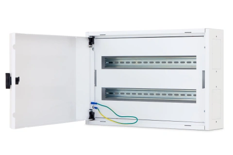 Cutie distribuţie DW4, 2 rânduri , 44 module , RAL9003_1