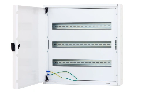 Cutie distribuţie DW4, 3 rânduri , 66 module , RAL9003_1