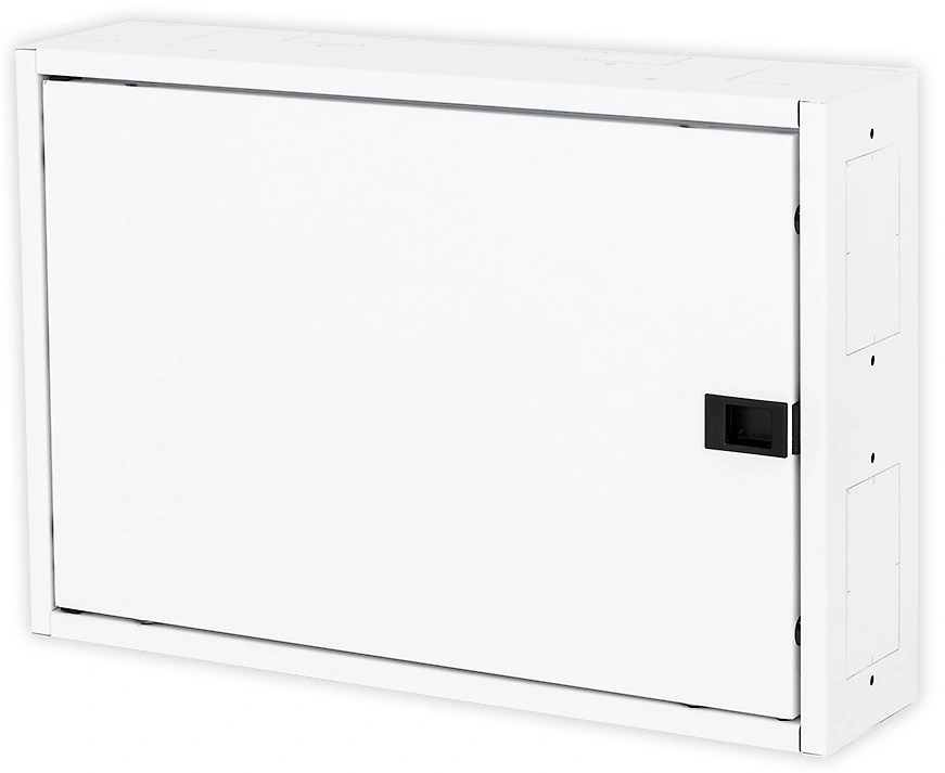 Cutie distribuţie DW4, 3 rânduri , 66 module , RAL9003, plat