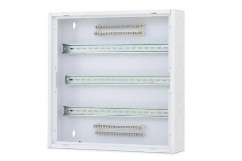 Cutie distribuţie DW4, 3 rânduri , 66 module , RAL9003, plat_2