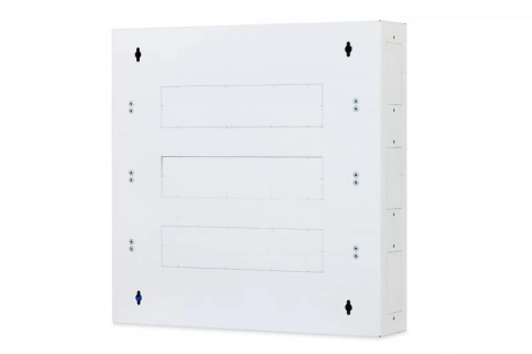 Cutie distribuţie DW4, 3 rânduri , 66 module , RAL9003, plat_3