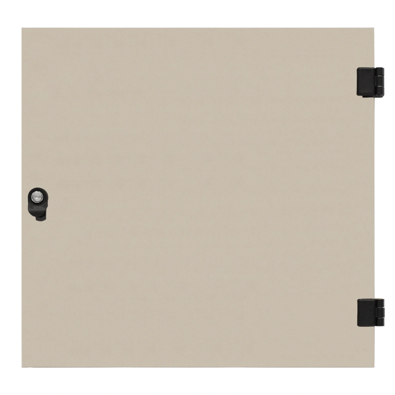 Uşă integral din sticlă pentru dulap DW 4U, 600mm, RAL7035