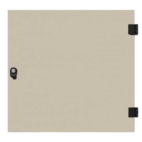 Uşă integral din sticlă pentru dulap DW 4U, 600mm, RAL7035