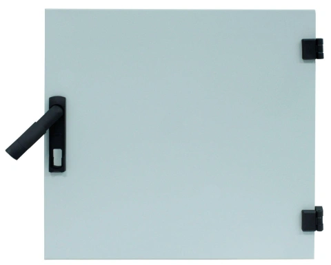 Uşă metalică pt dulap DW 4U, 600mm, RAL7035, fără broască