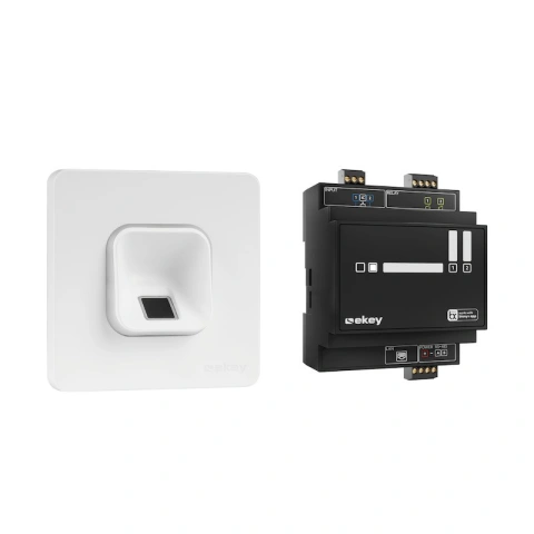 ekey xLine Fingerscan-Set, flush-mounted, white