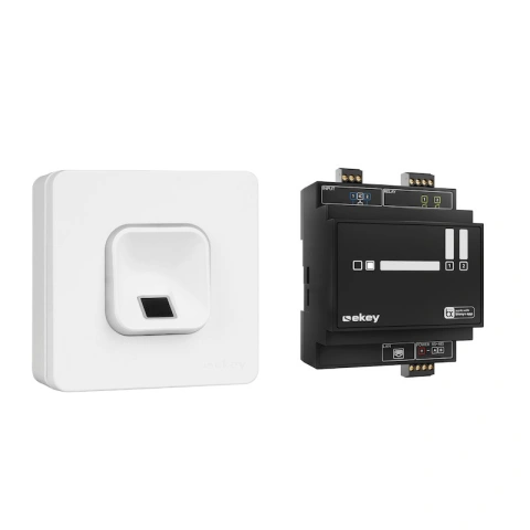 ekey xLine Fingerscan-Set, surface-mounted, white