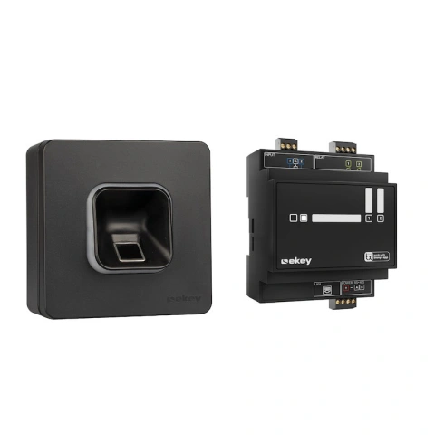 ekey xLine Fingerscan-Set, surface-mounted, black