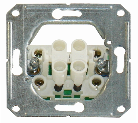 Mecanism buton dublu cu revenire