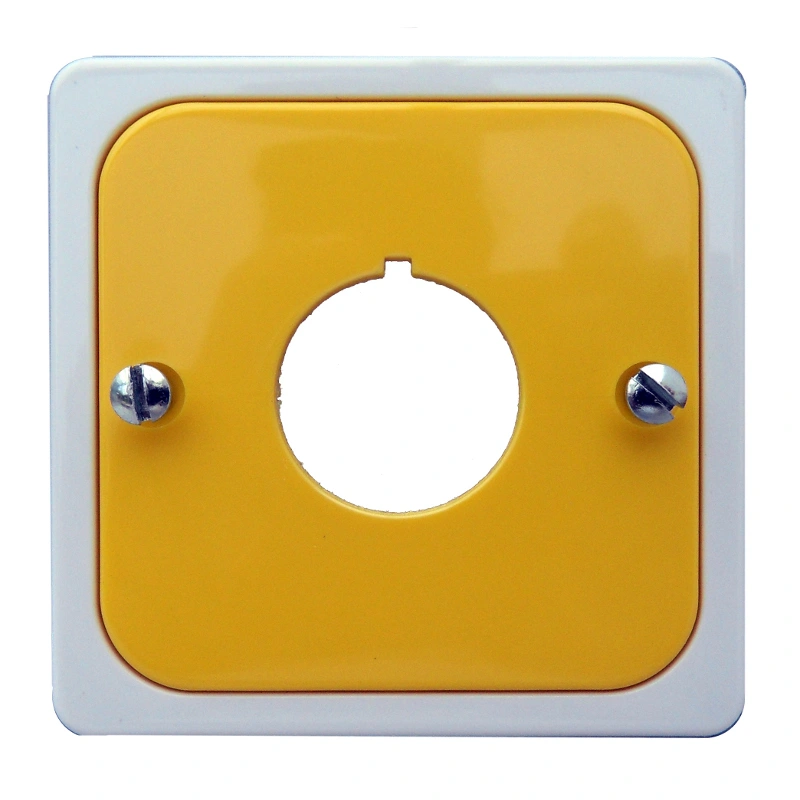 Masca cu decupaj 22,5mm, galben