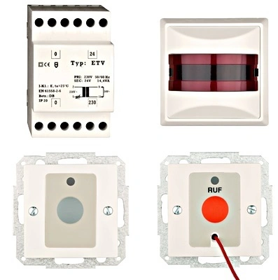 Set apelare din toalete VISIO, alb