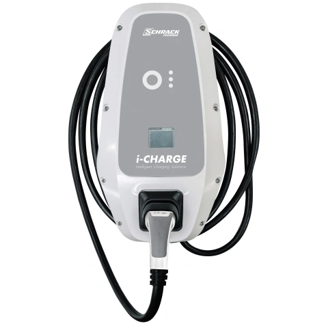 i-CHARGE CION Pro 22kW Tip2 cu cablu, Online 4G Modem, OCPP