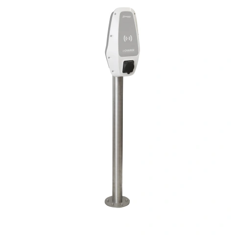 Stâlp de montaj pentru 1 x i-CHARGE CION, INOX