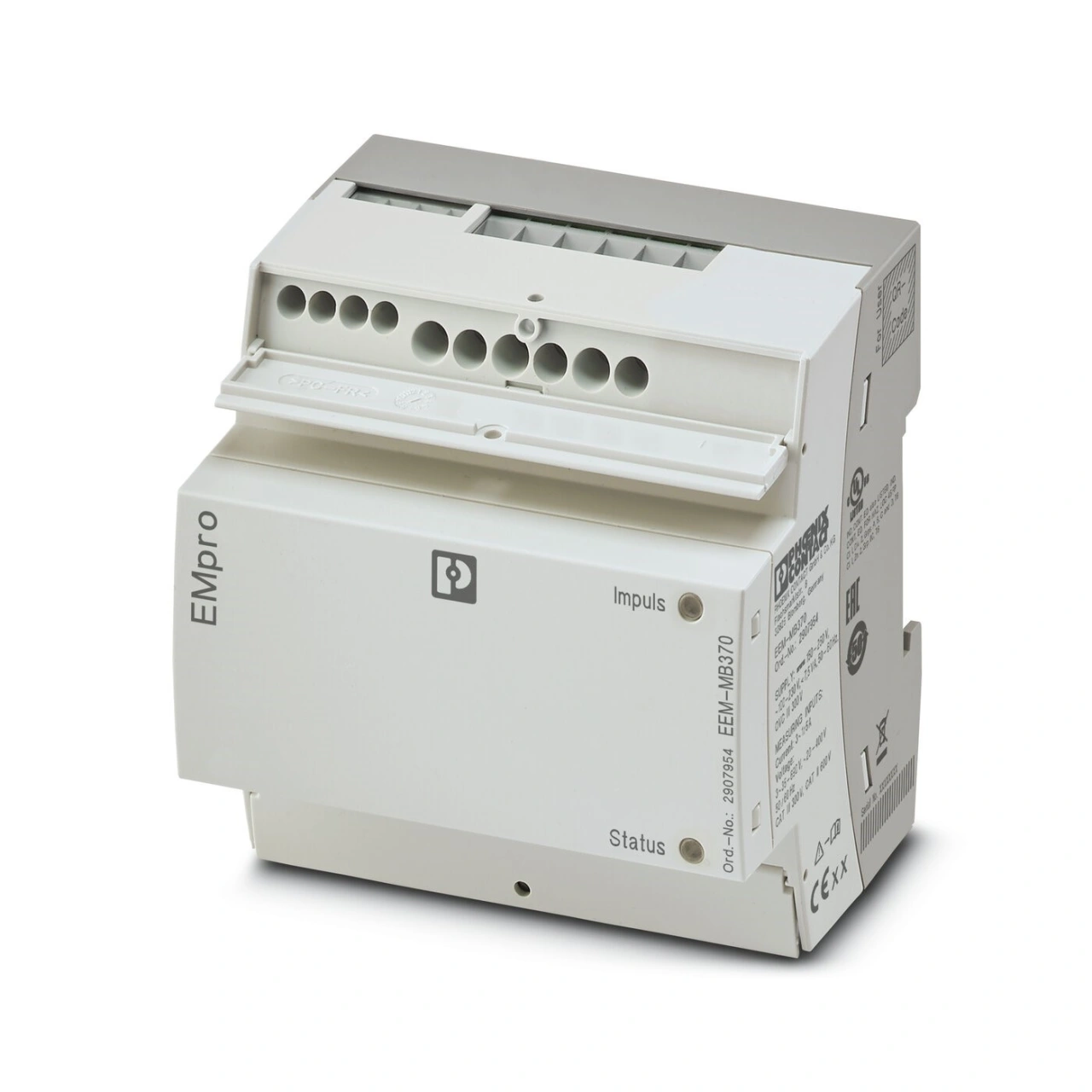 Phoenix EEM-MB370 energy meter, modbus TCP interface