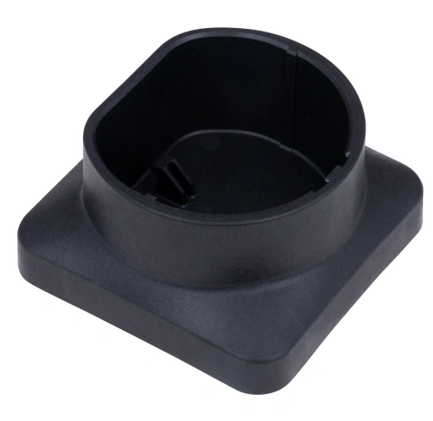 Charging cable retainer, TYPE2, thermoplast, wall-mount
