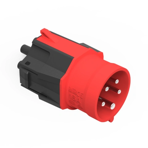 Plug attachment 16A 5Pol for mobile charger