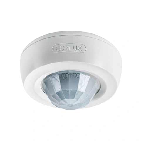 Detector de mișcare montaj în plafon, 360°, Ø24m, IP40