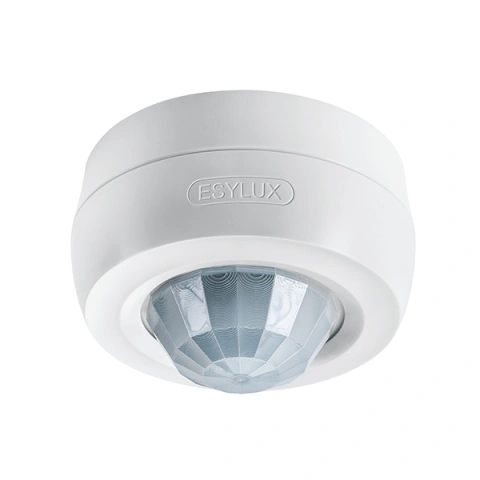 Detector de mișcare montaj în plafon, 360°, Ø24m, IP40