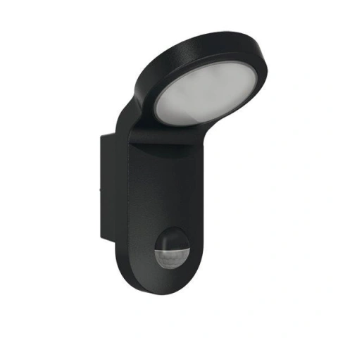 Lampă 100 LED 5K cu senzor de mişcare cu 140°, negru