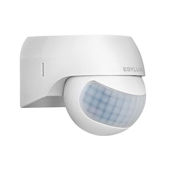 Detector de mişcare pentru montaj mural, 180°, D20m, IP44