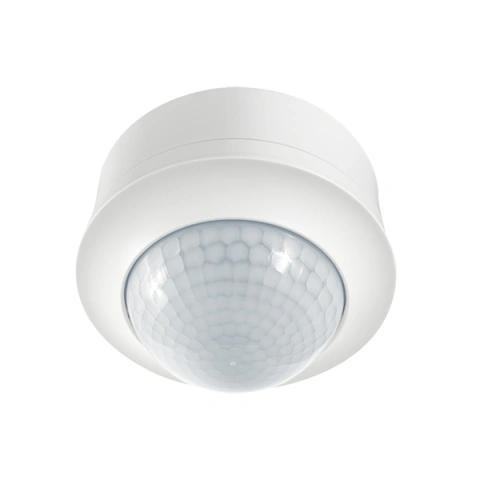 Detector de prezență montaj în plafon, 360°, Ø24m, IP20