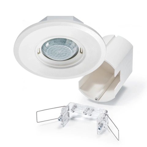 Detector de mișcare montaj în plafon, 360°, Ø8m, IP20