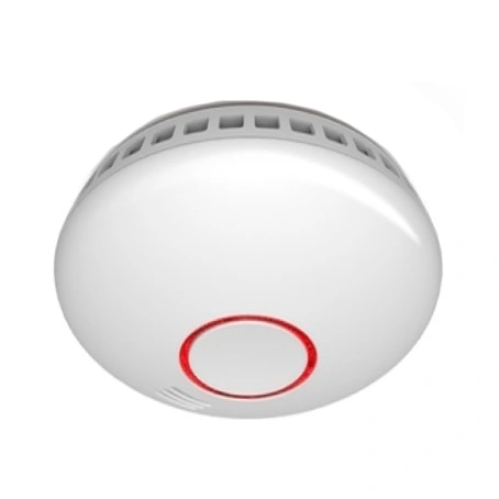 Detector de fum CYRUS wireless cu det. căldură integrat, alb