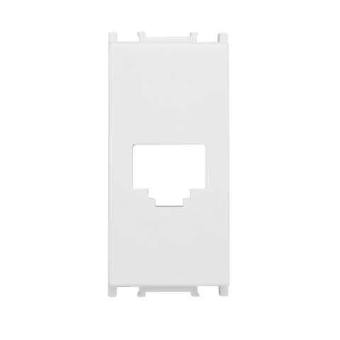 Mască pentru RJ45 TOOLLESS LINE jack, 1M, alb