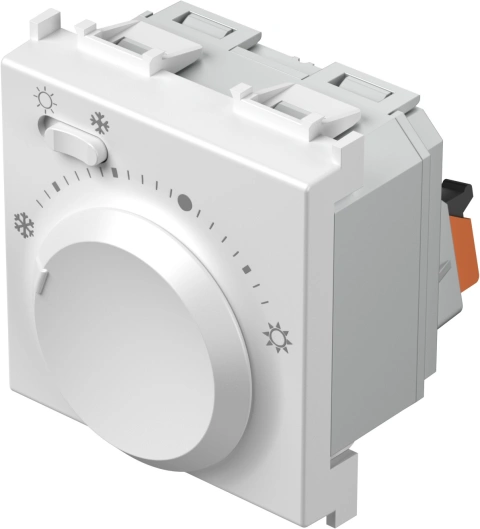 Termostat pentru incălzire/răcire, 5-30°C, 3A, 2M, alb_1