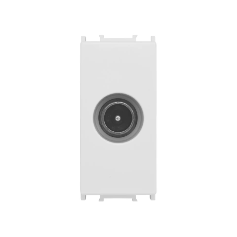 Insert priză TV punct terminal 1dB, 1M, alb