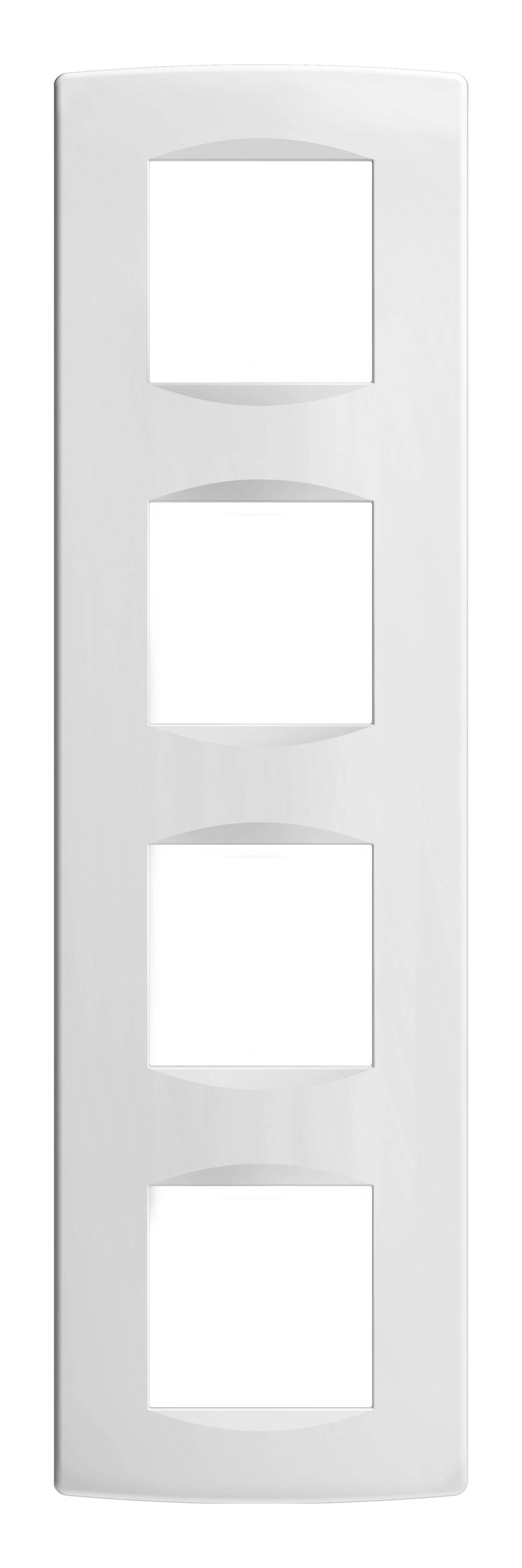 Ramă decorativă soft 4x2M, alb