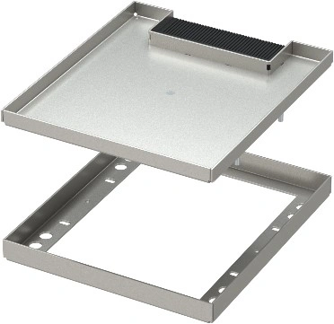 Capac pentru doză de pardoseală RB 4M, 200,5x177x17,5mm