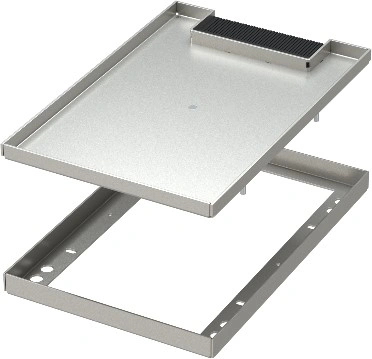 Capac pentru doză de pardoseală 7M, 265x178x17,5mm