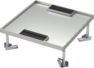Capac de dublaj pt doză pardoseală RB 2x7M,265x265x100-145mm