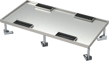 Capac dublu RB 4x7M, pentru doză de pardoseală RB 2x7M