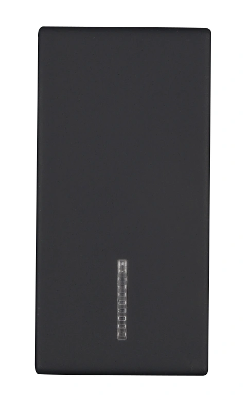 Clapetă cu indicator transparent, 1M, negru