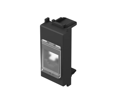 Capac protecţie la praf pt. modul toolless RJ45, 1M, negru_1