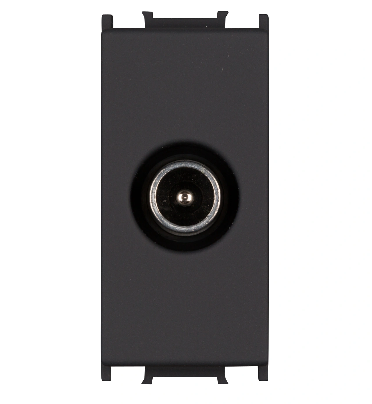 Insert priză TV punct terminal 1dB, 1M, negru
